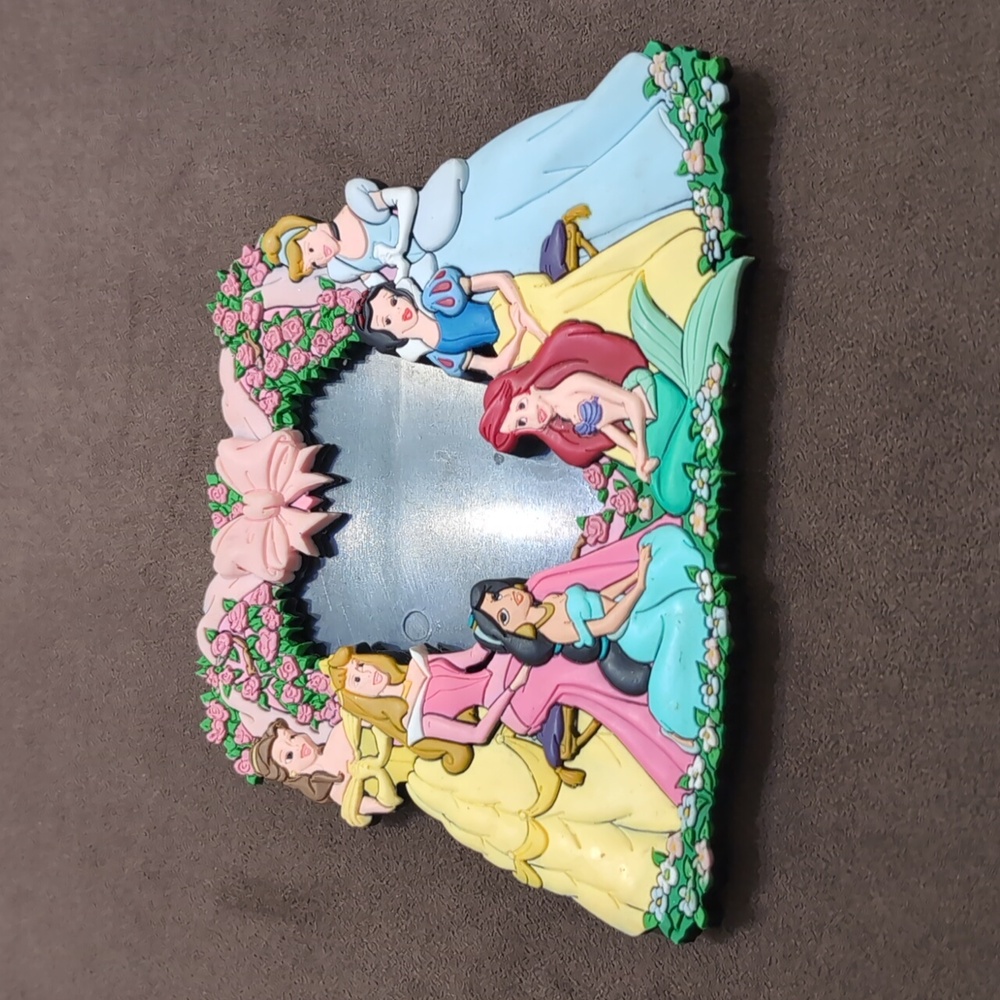 Princess Heart Refrigerator Magnet 6" with picture insert